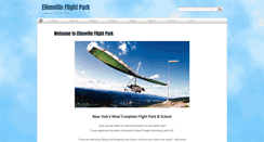 Desktop Screenshot of ellenvilleflightpark.com